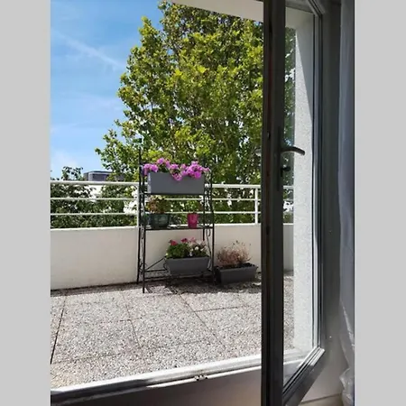 Luxueux T2, toit-terrasse